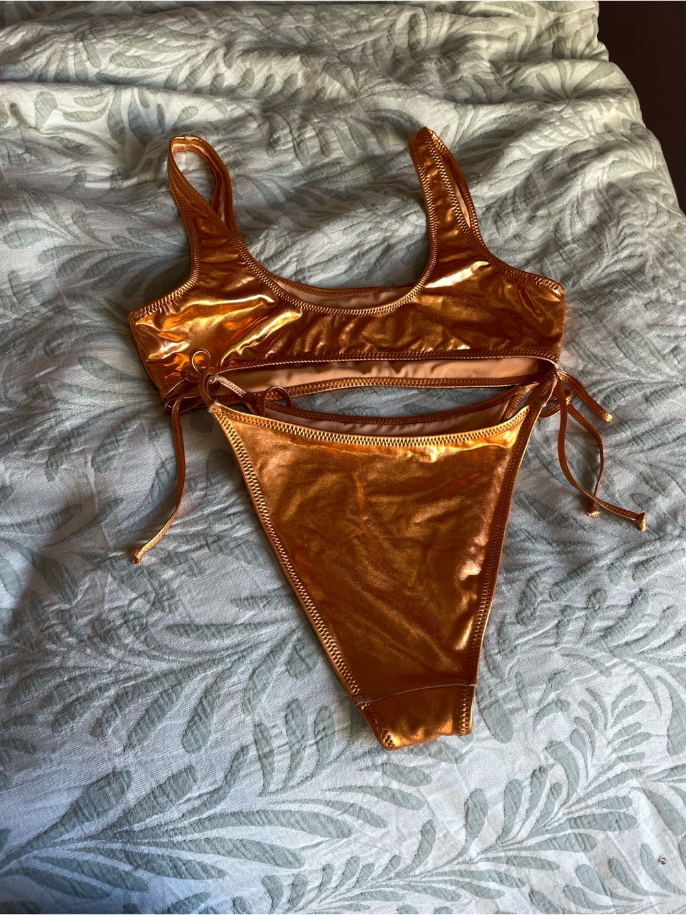 Metallic Bikini Set - Picture 4 of 4